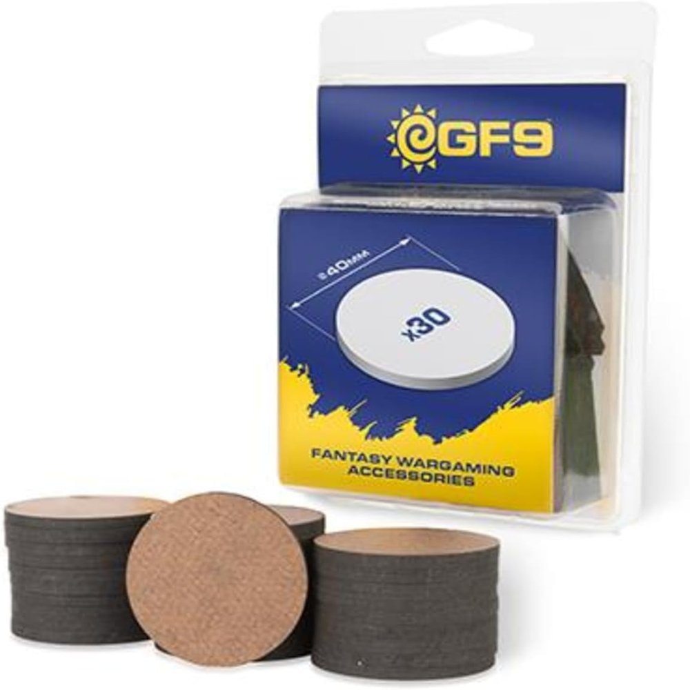 Gale Force Nine Round Bases - 40mm