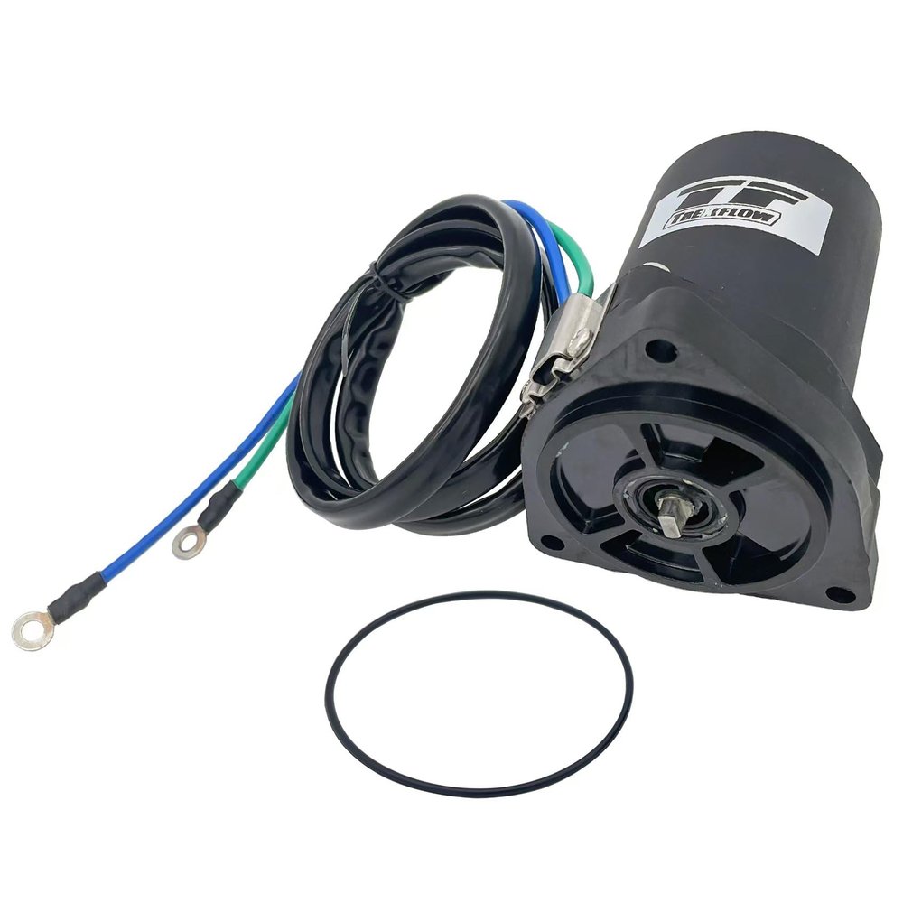 6KW-43880-01-00 Trim Motor Compatible With Yamaha Outboard 150HP F150JA/LA 2013-15, F150JB/LB 2016-18 supercedes 6KW-43880-00-00, 63P-43880-22-00, 63P-43880-21, 63P-43880-11, 63P-43880 Trim Motor