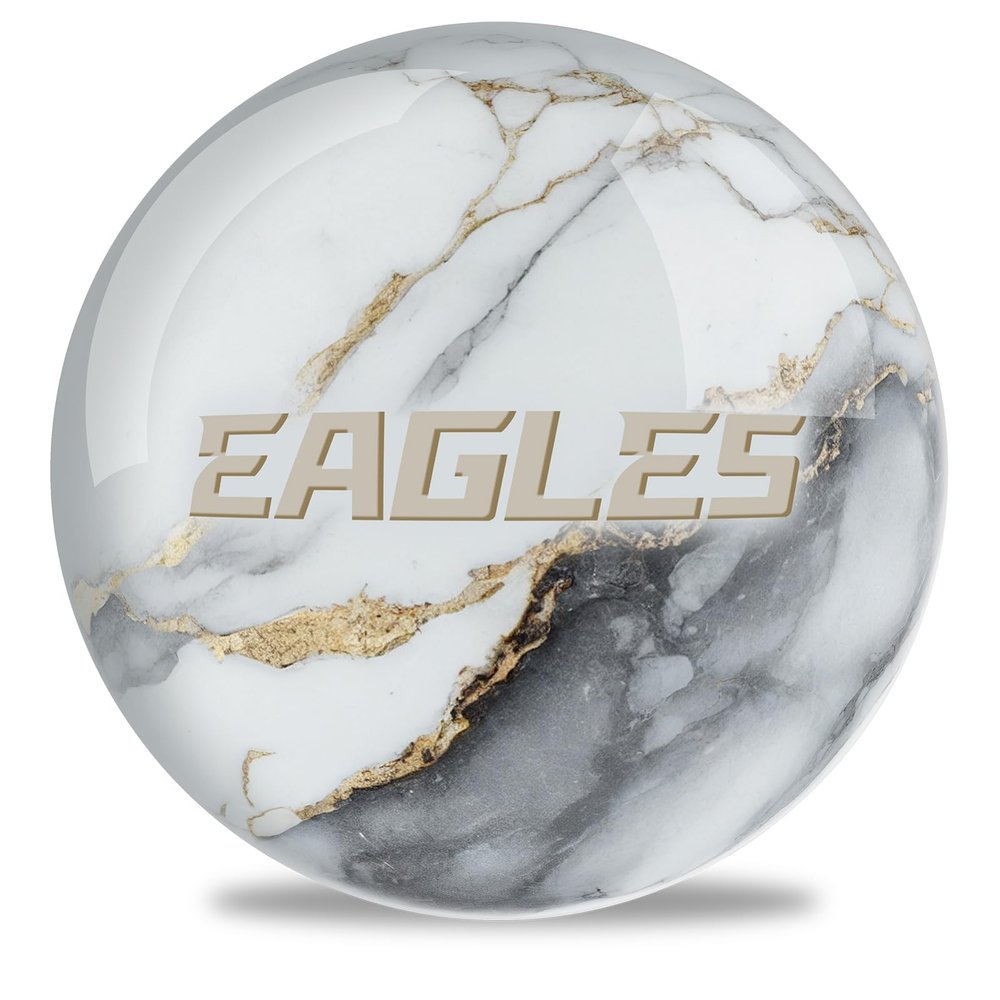 On The Ball Bowling NFL Marble Philadelphia Eagles 10#