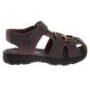 Avalanche Kids Close Toe Sandal with Strap Closure - Durable Walking Sport Sandals for Boys - Brown (Size 11 Little Kid) view 3