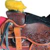 BNB International Handmade Wade Tree A Fork Roping Ranch Work Premium Western Saddles for Horses Leather Equestrian Trail Tack Size: 10"-18" inches Seat Available MO010 (13.5" inches Seat) view 3