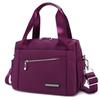 PNZLZIA Beautifuldeer Anti-Theft Handbag, Beautiful Deer Waterproof Lightweight Messenger Bag, Oxford Cloth Messenger Bag (Purple,One Size) view 1