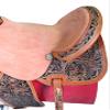BNB International Handmade Wade Tree A Fork Roping Ranch Work Premium Western Saddles for Horses Leather Equestrian Trail Tack Size: 10"-18" inches Seat Available MO09 (11.5" inches Seat) view 3