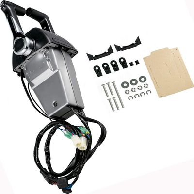 Boat Console Top Mount 704 Remote Control Box 704-48207-22 Fits for Yamaha Console 704 Dual