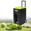 Portable Tennis Ball Machine, Automatic Tennis Ball Launcher, Tennis Ball Throwing Machines Smart Wireless Remote Control and Mobile Phone App Control Adjustable Angle,Speed,Rotation, 50 Ball Capacity view 1