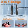 AI Hand Warmers Rechargeable 2 Pack, 4000mAh Hand Warmers with 10000mAh Charging Case, 60Hrs Long Heating Electric Hand Warmer,Pocket Hand Warmer for Christmas,Camping,Hunting view 3