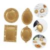 4pcs Resin Jewelry Plate Ring Tray for Jewelry Home Jewelry Plate Ring Plate Jewelry Tray Organizer Ring Holder Jewelry Storage Tray Small Jewelry Dish Decorative Plate/823 view 4