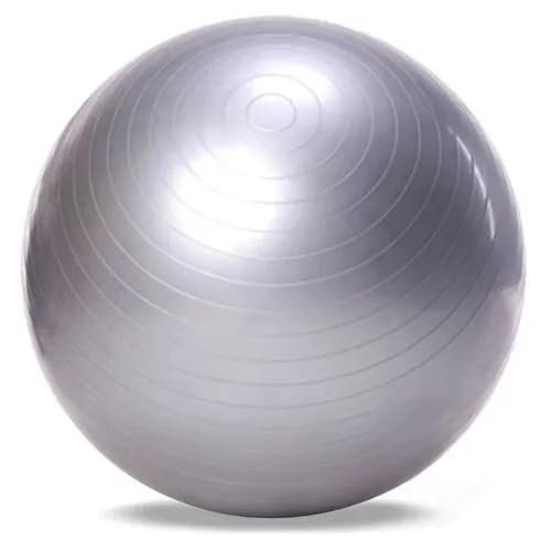 Yoga Ball - Exercise Ball for Workout pilates Stability - Anti-Burst and Slip Resistant for physical therapy, Birthing, Stretching & Core Workout, Office Ball Chair, Flexible Seating, Home Gym