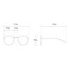 mincl Oversized Hollow One-Piece Sunglasses Women Big Frame 2024 Luxury Special-Shaped Sun Glasses For Ladies Eyewear Shades (yellow) view 4