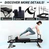 Foldable Pilates Reformer, Pilates Machine & Equipment for Gym Workout and Home Use, Suitable for Intermediate and Beginners Users view 4