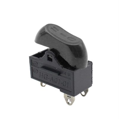 1PCS KCD15-103/T Hair Dryer Switch 3 Pins Rocker Switch 3 Position ON-Off-ON Boat Shaped Switch(70R)