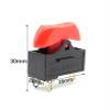1PCS KCD15-103/T Hair Dryer Switch 3 Pins Rocker Switch 3 Position ON-Off-ON Boat Shaped Switch(70R) view 3