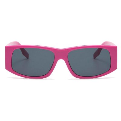 Fashion Vintage Black Square Sunglasses Woman Luxury Small Rectangle Sun Glasses Female Eyeglasses (red)