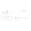 Fashion Vintage Black Square Sunglasses Woman Luxury Small Rectangle Sun Glasses Female Eyeglasses (red) view 4