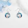 MONGAS Fox Earrings Sterling Silver Fox Crystal Earrings Fox Jewelry for Women view 4