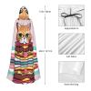 POEZJZW Burger Pussycat Hooded Cloak Robe Costume Cloak For Adult Men Women Christmas Hoodies Cape Cosplay Costumes view 4