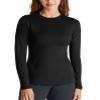 Zengjo Thermal Base Layer Women Shirt Cold Weather(Black,M) view 1