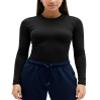 Zengjo Thermal Base Layer Women Shirt Cold Weather(Black,M) view 4