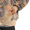 Women's Camo Hoodie Maple Leaf Print Oversized Hooded Sweatshirt view 3