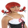 BC GOODS BY Farm Red Wig for Women | Classic Country Style, Flame-Retardant Synthetic Fiber wig view 4