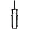 Bike Suspension Forks 26/27.5/29" Mountain Bike Air Pressure Suspension Shock Absorber Fork 1-1/8" Straight/Tapered Mountain Bike Fork Rebound Adjust 9mm QR Manual Locking(Black Tapered,26inch) view 1