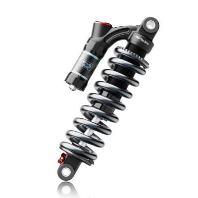 Mountain Bike Rear Shock Rebound/Compression Damping Adjustment Rear Shock Absorber Aluminum Alloy Coil Spring 750 lbs for MTB Bike/E-Bike/Scooters - 190mm (RAZ11AR)