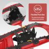 MTTXY Lightweight Terrain Snowshoes Set, Non-Slip Adjustable Snow Shoes,Outdoor Snow Walking Shoes, Flexible Pivot Bar for Women Men Youth,30inch view 4