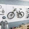 POENVFPO Cycling Pedal Storage Hook Rack, Metal Wall Mount Display Stand for Home Holds Up to 265LBS view 4