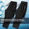 Glidepants Womens Men,Glidepants for Seniors,Deniluxe Pants for Women,Unisex Quick Dry Pull-On Ultra Stretch Pants (khaki-01,S) view 2