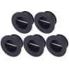 Srliya 5pcs Surf Leash Plug Replacement Round Board Cup Plug for Surfboard Longboard Black, Easy to Carry and Use view 1