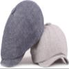 FAZAIQILUO Men's Papen Flat Head Hunting Driver Leisure Sunshade Bailey Windproof Truck Hat Blue view 2