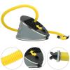 10 L Foot Pump, Bellows Foot Pump with Double Chambers, Deluxe High Volume and High Pressure, Max 15 PSI for Inflatable Air Pump for Canoe Kayak Raft Rubber Boat view 4