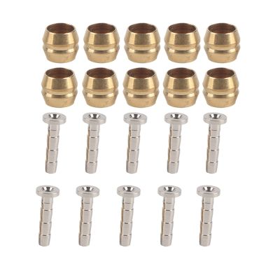 10 Set Olive Insert, Hydraulic Disc Brake Hose Olive Connector Insert For Shimano Replacement Part, For Hose Barb Hydraulic Brake Hose (BH90)