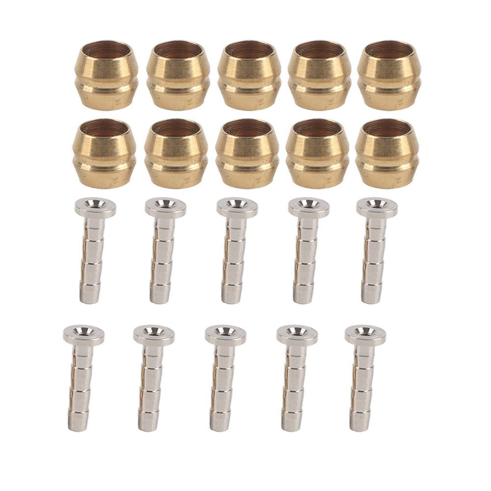 10 Set Olive Insert, Hydraulic Disc Brake Hose Olive Connector Insert For Shimano Replacement Part, For Hose Barb Hydraulic Brake Hose (BH90)
