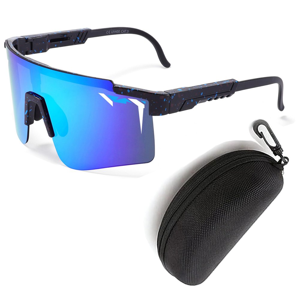 AAROX Sports Sunglasses Men-Women, Vipers Sunglasses for Mens Anti-UV Youth Baseball Softball Glasses Ages 12 & Up (PA-05)