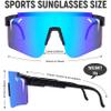 AAROX Sports Sunglasses Men-Women, Vipers Sunglasses for Mens Anti-UV Youth Baseball Softball Glasses Ages 12 & Up (PA-05) view 3