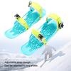 Mini Short Ski Skates, Adjustable Snow Skates for Winter Shoes, Mini Ski Skates for Snow, Skiboards with Storage Bag, Portable Ice Skates for Snow & Other Snow Activities (L view 2