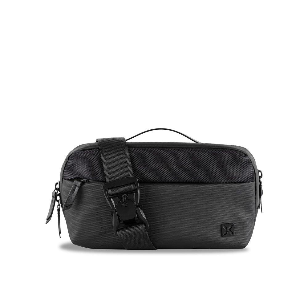 ApeX Sling Bag  Odor Proof Crossbody EDC Bag with 6-Layer Carbon Lining, 1680D Cordura Ballistic Nylon, Tamper-Proof Zippers, Magnetic Buckle, Adjustable Strap
