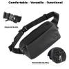 ApeX Sling Bag  Odor Proof Crossbody EDC Bag with 6-Layer Carbon Lining, 1680D Cordura Ballistic Nylon, Tamper-Proof Zippers, Magnetic Buckle, Adjustable Strap view 3