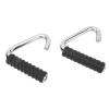 2PCS Pull Up Handles for Men Women Steel TPE C Shaped Gym Band Handles for Exercise Workout Fitness Training view 2