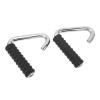 2PCS Pull Up Handles for Men Women Steel TPE C Shaped Gym Band Handles for Exercise Workout Fitness Training view 3