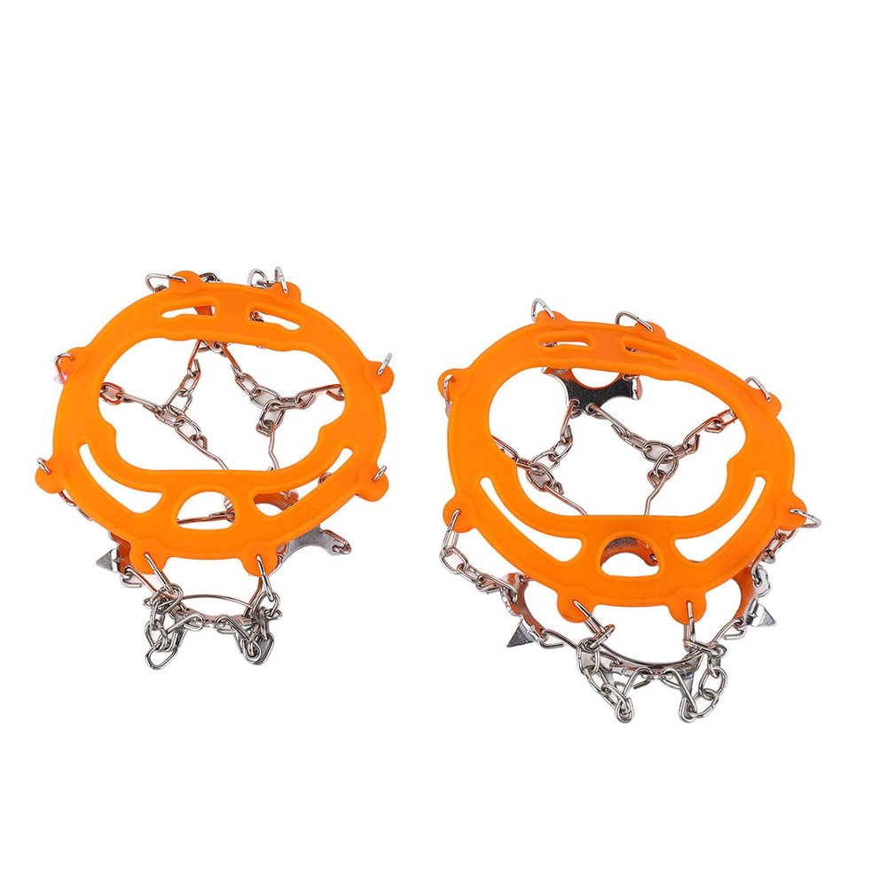 Srliya Crampons for Hiking Boots Shoes Anti Slip Outdoor Climbing Crampons for Hiking Mountaineering Walking Men Women