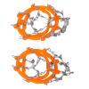 Srliya Crampons for Hiking Boots Shoes Anti Slip Outdoor Climbing Crampons for Hiking Mountaineering Walking Men Women view 4