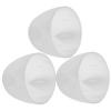 RORPOIR 6pcs Clear Plastic Bottle Caps Leak Replacement Lids for Wide Mouth Feeding Bottles for and Formula Easy to Install and Remove view 3