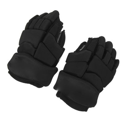 Srliya Hocky Player Glove Hocky Bendable Finger Protective Gloves for Ice Hockey Floorball Roller Hockey (25.4cm / 10in)