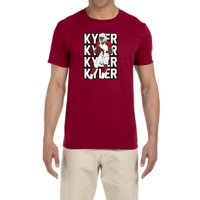 Red Arizona Kyler Murray Text Pic T-Shirt Adult Large