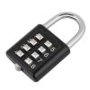 8 Digit Combination Code Padlock Security Password Lock for Travel Suitcase Luggage view 2