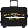 TANGZHONGK USS Sterett Cg-31 Dlg-31 Suitcase Cover Protector Fit 18-32 Inch Luggage Small view 1