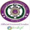 Omega Psi/ Phi 3D Shield Lapel Pin [Gold - 1"] - ID#4289 view 3