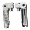 Electric Bike Foldable Foot Peg Pedals Spare Parts Replaces Portable Elbow Pedal view 1